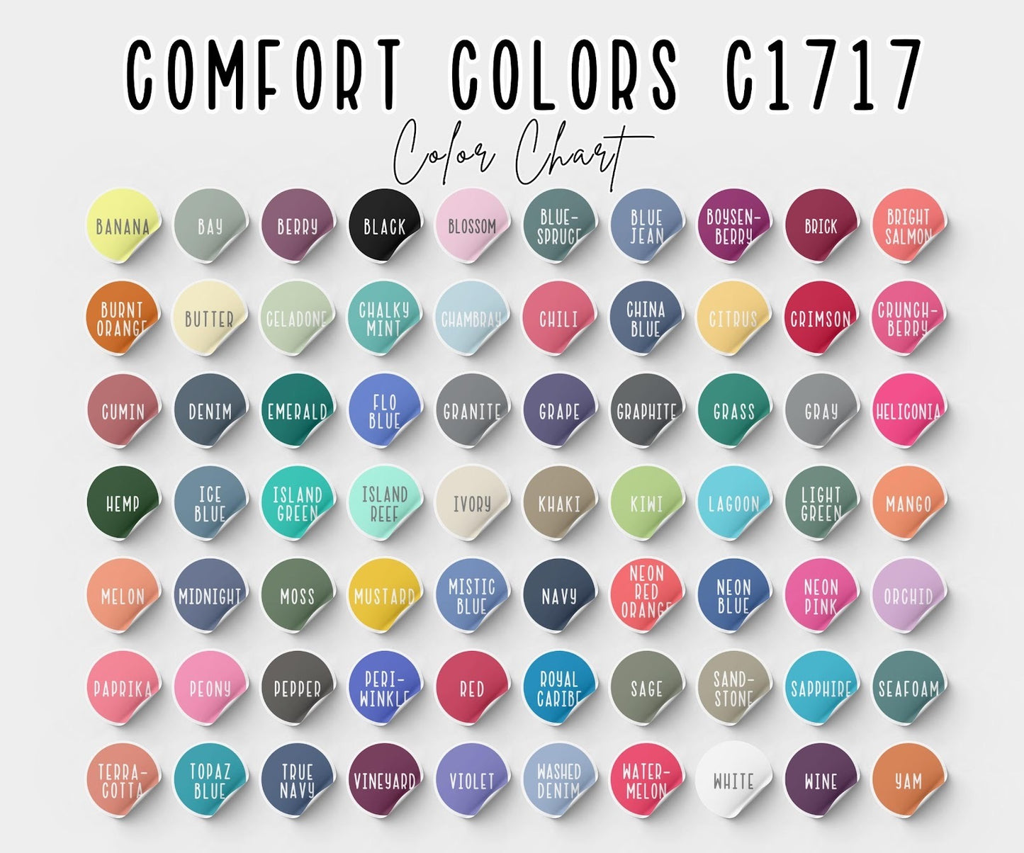 Custom Comfort Colors Two Sided