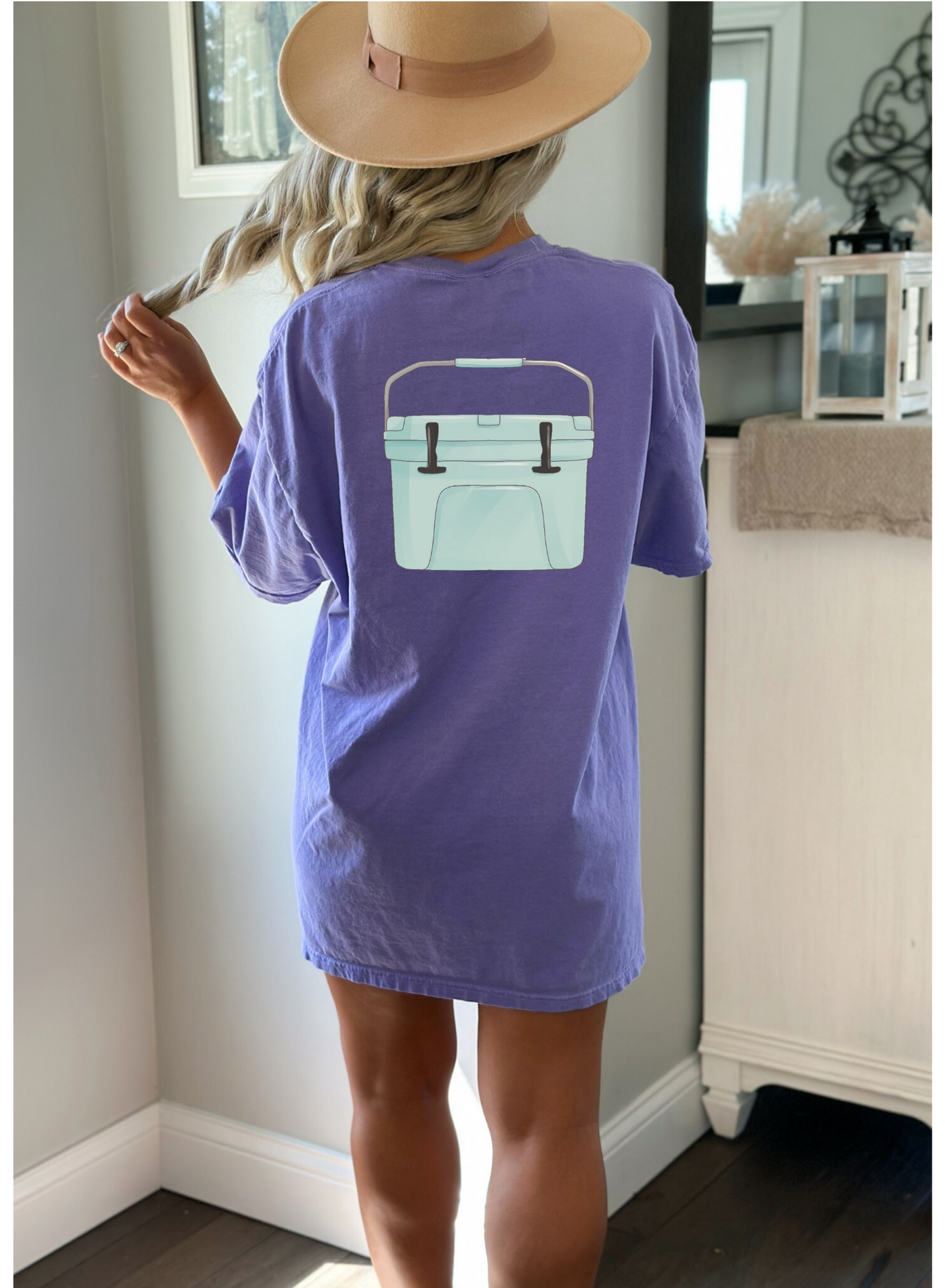 Little Cooler Tee, Comfort Colors, Yeti Tee