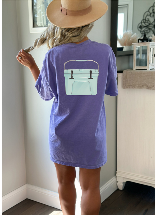 Little Cooler Tee, Comfort Colors, Yeti Tee