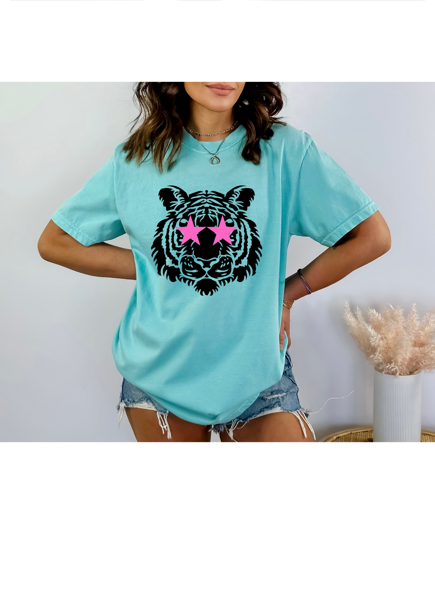 Star Tiger Tee, Comfort Colors, Star Tee, Tiger Tee