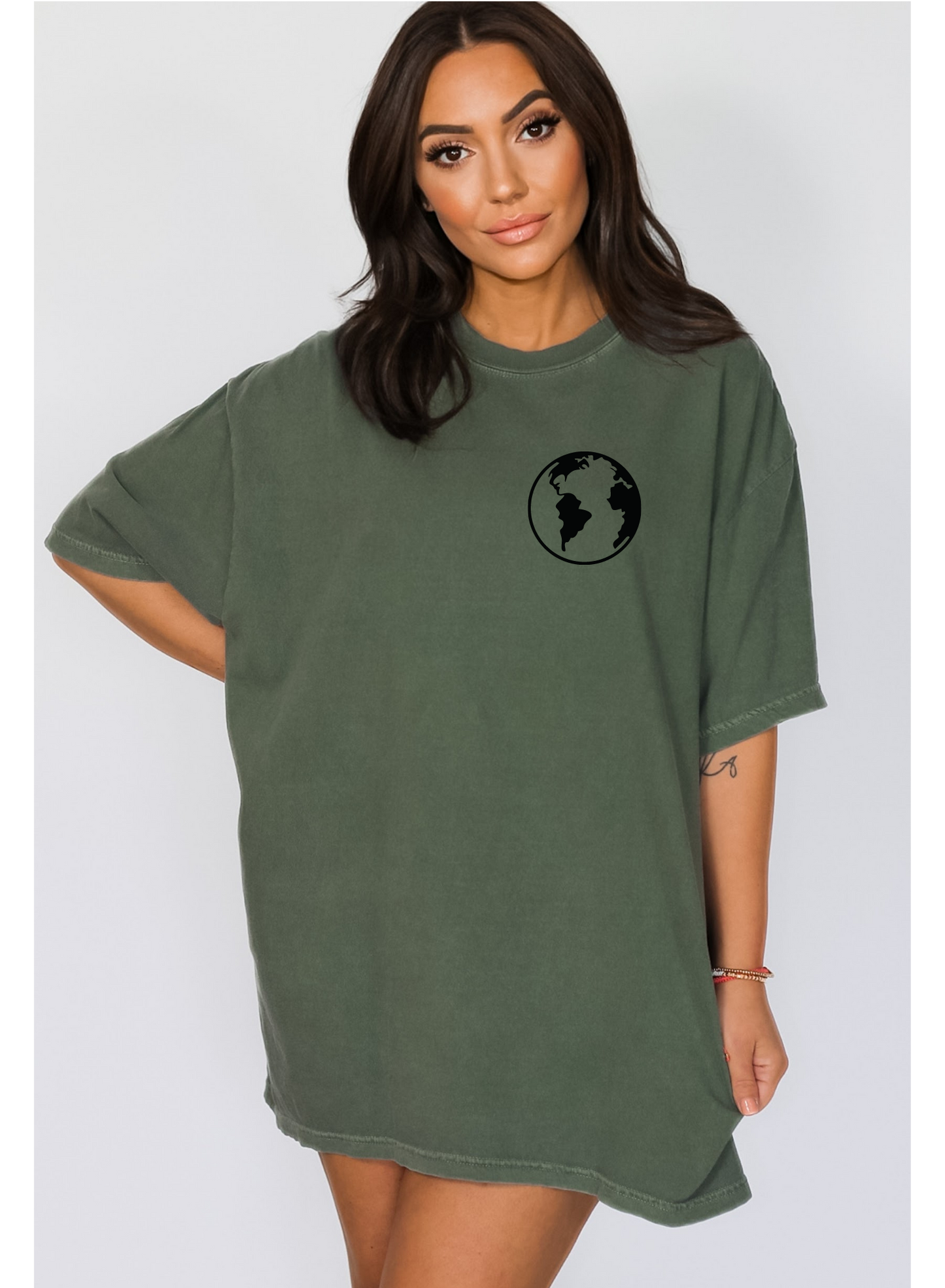 Save the Earth Tee, Comfort Colors, Raise a Hippie Tee