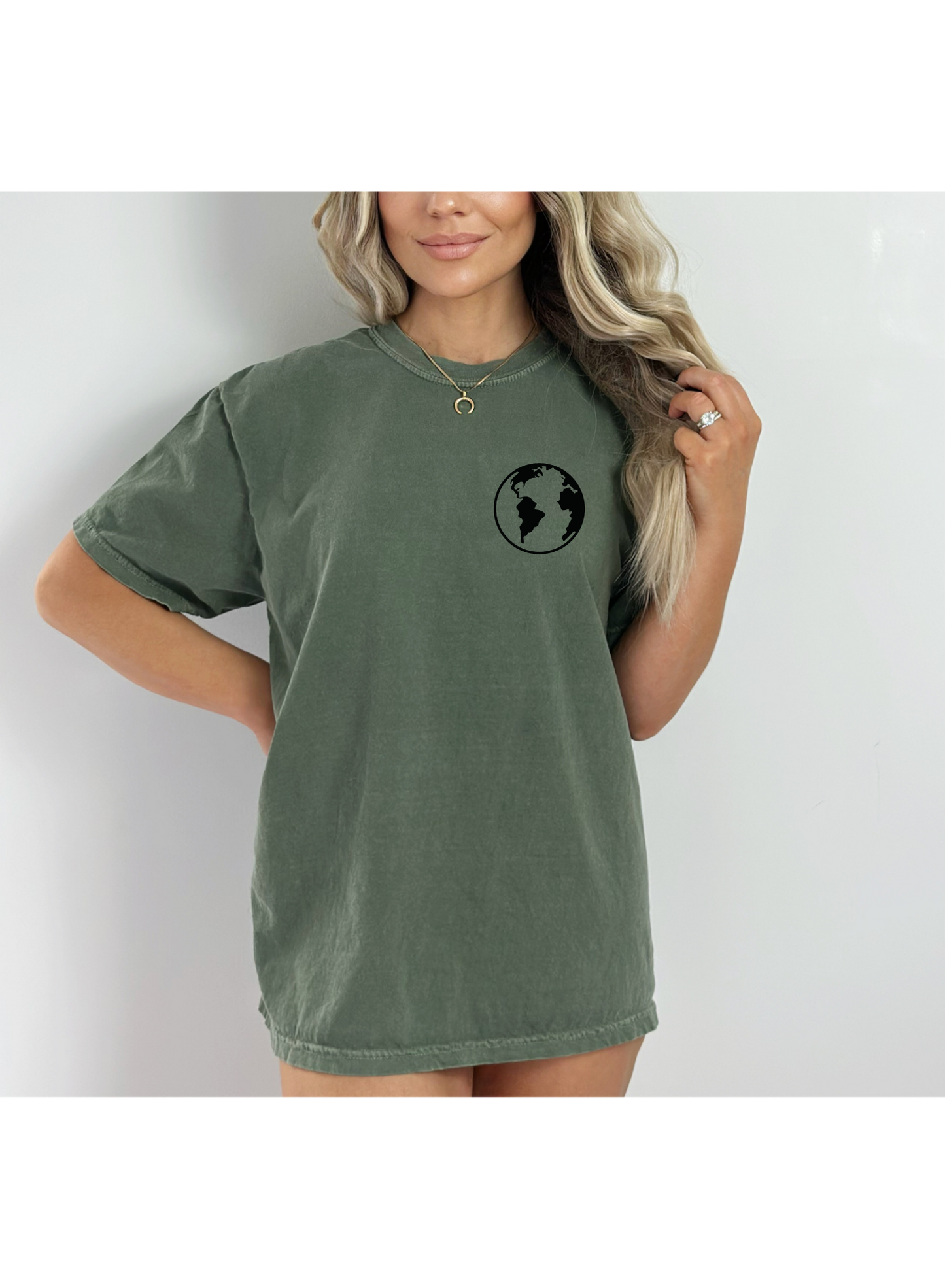 Save the Earth Tee, Comfort Colors, Raise a Hippie Tee